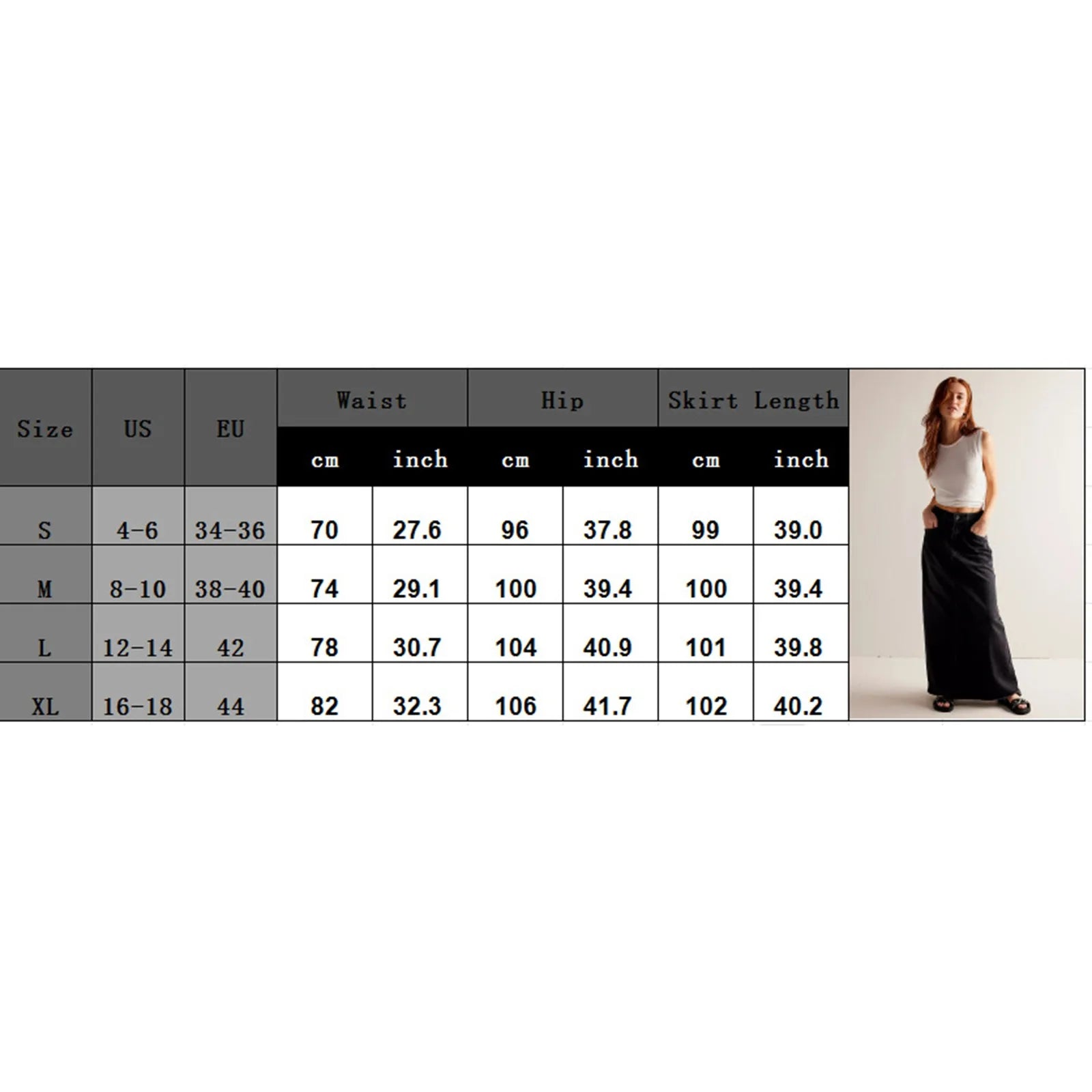 Women Vintage Denim Skirt High Waist A Line Long Jean Skirt Spring-Fall Casual Versatile New Chic Trendy Bodycon Skirt 청치마