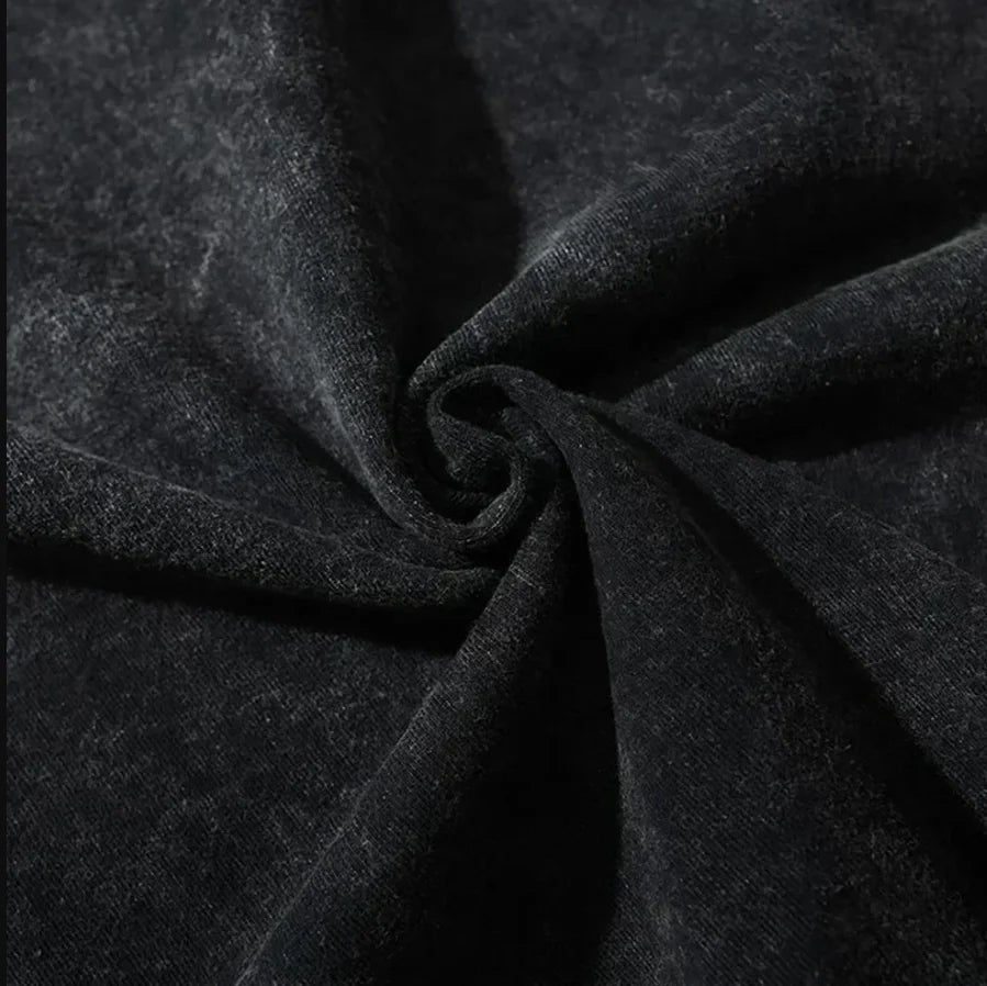 American Hip Hop Tyler The Creator Printed Washed Short Sleeve Men's T-Shirt Loose Crew Neck Top