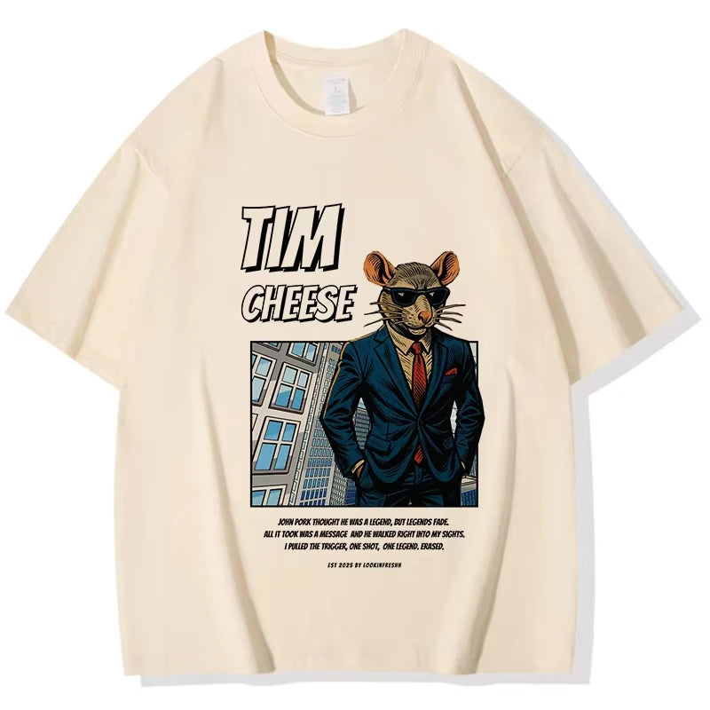 Tralalero Tralala Tung Sahur Bombardiro Crocodilo Tee Shirt Funny Italian Brainrot T-shirt Men Women Meme Print Top Short Sleeve