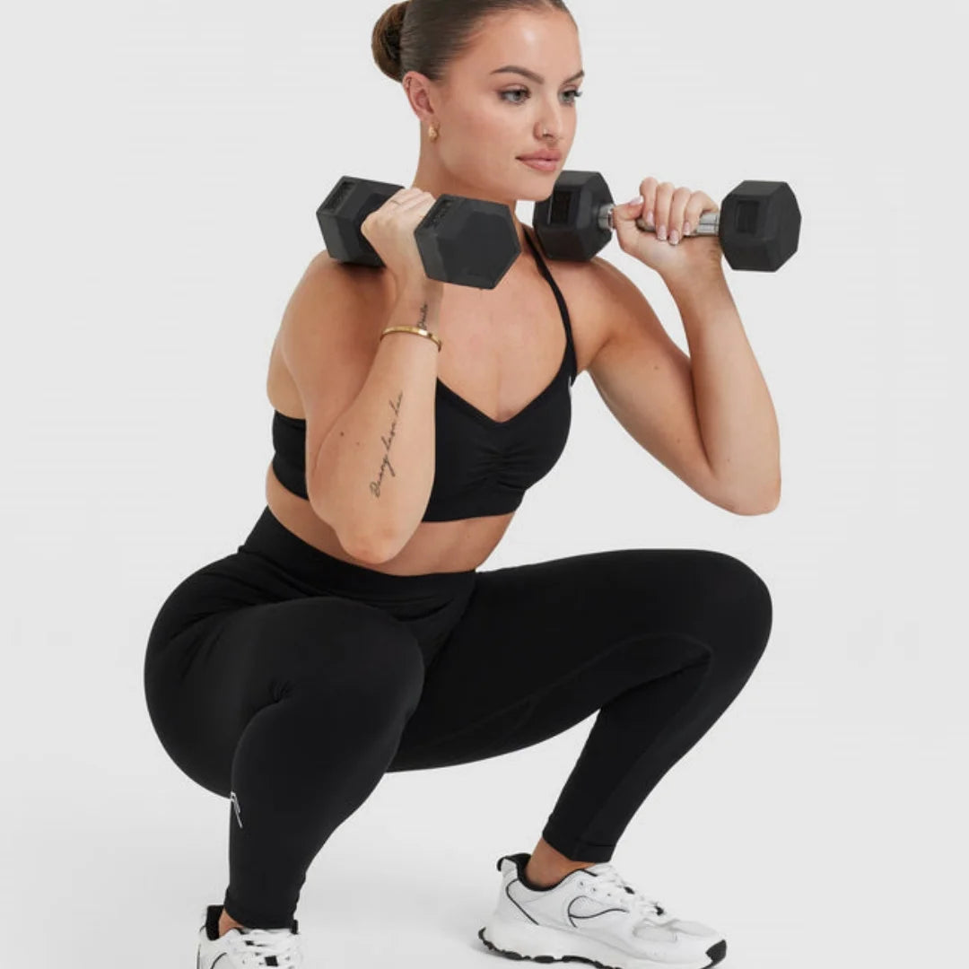 Oneractive Fitness Women Sports Seamless Leggings High Stretch Solid Yoga Leggings Fitness Training Slow