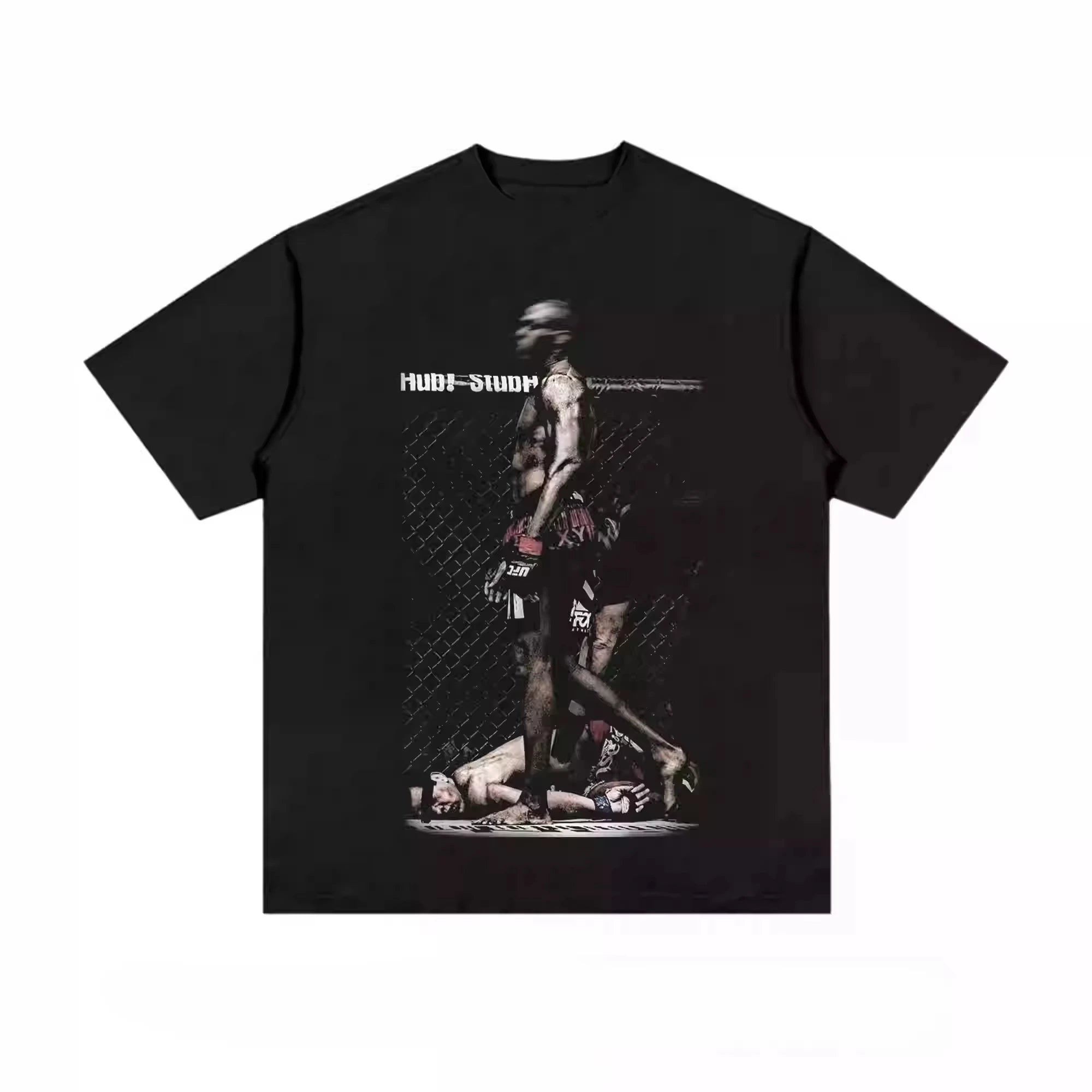 2025 New Retro Trend Portrait Classic Ufc Star Print Women Men's T-shirt Cotton Fashion Y2K Top Summer Short Sleeve Clothing Tee