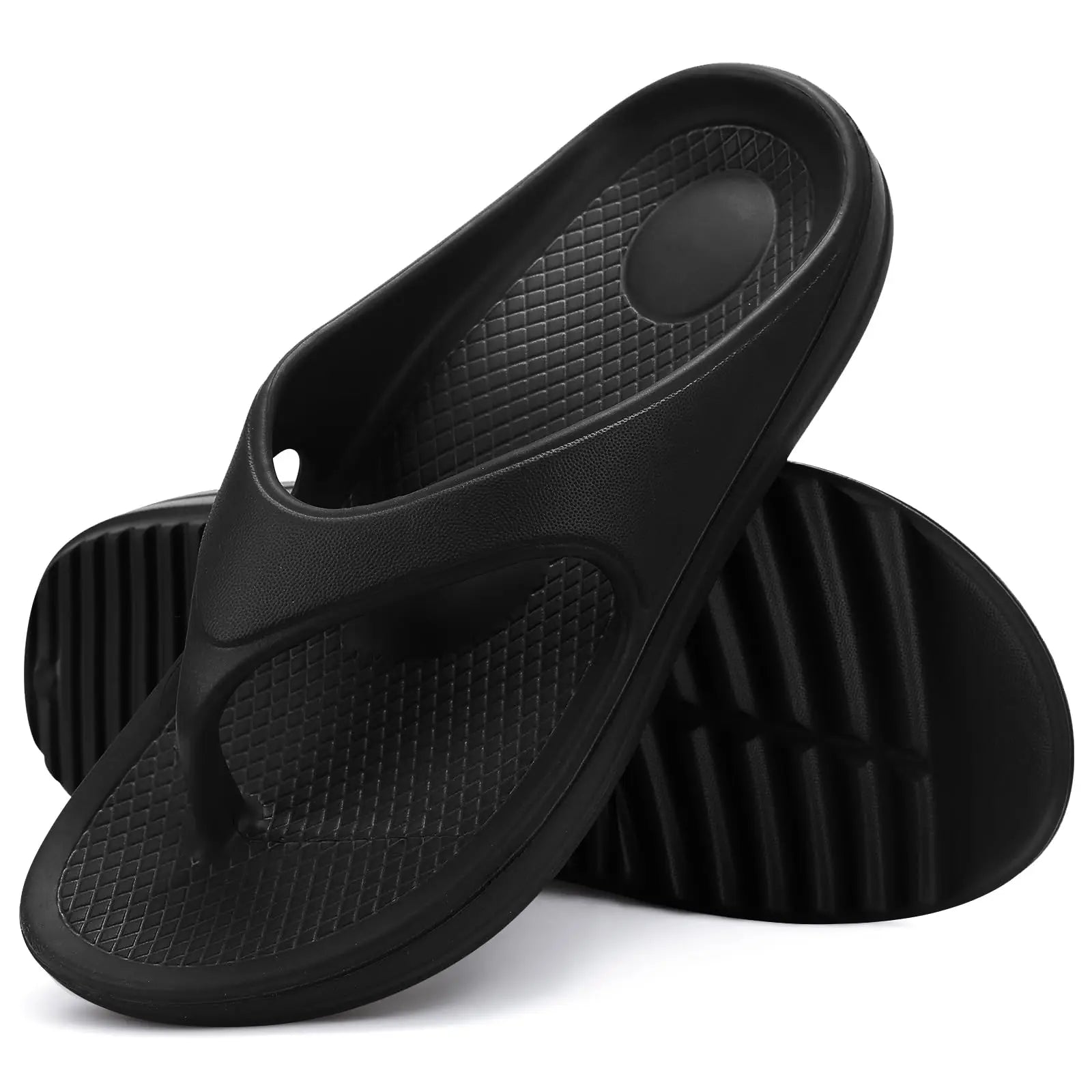 Evshine New Outdoor Orthopedic Flip-flops With Arch Support Non-slip Shower Slides Light Beach Sandals Women's Summer Slippers