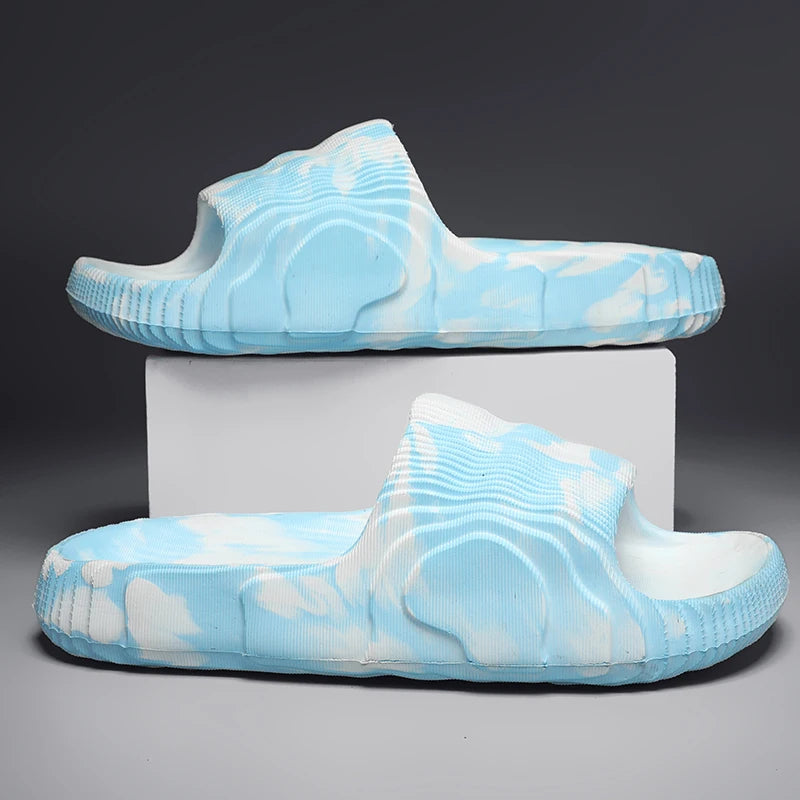 Living Room Slippers Walk Around Home Original Men's Slippers for Man Slides Shoes Men's Summer Sandals Flip Flop House Slipper