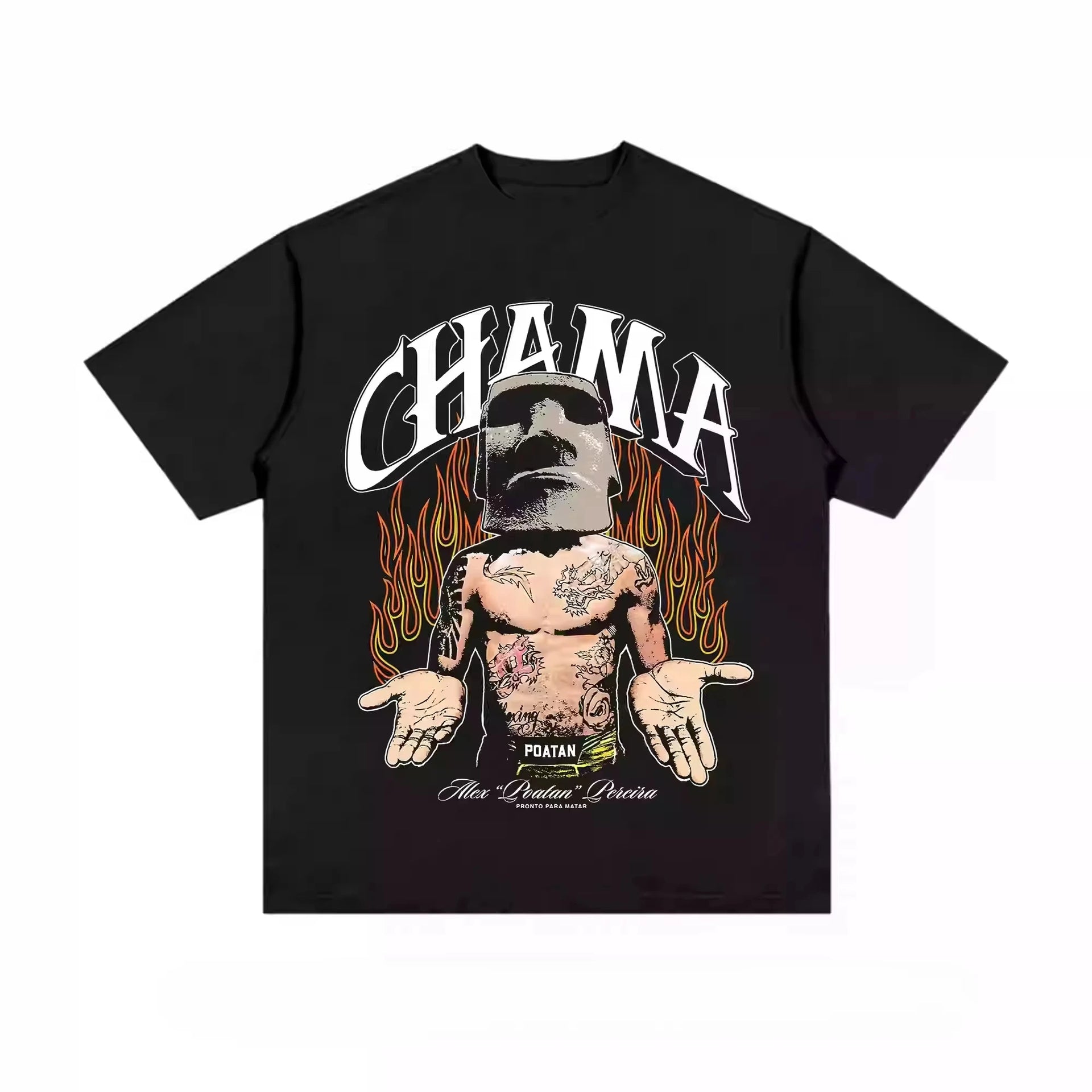 2025 New Retro Trend Portrait Classic Ufc Star Print Women Men's T-shirt Cotton Fashion Y2K Top Summer Short Sleeve Clothing Tee