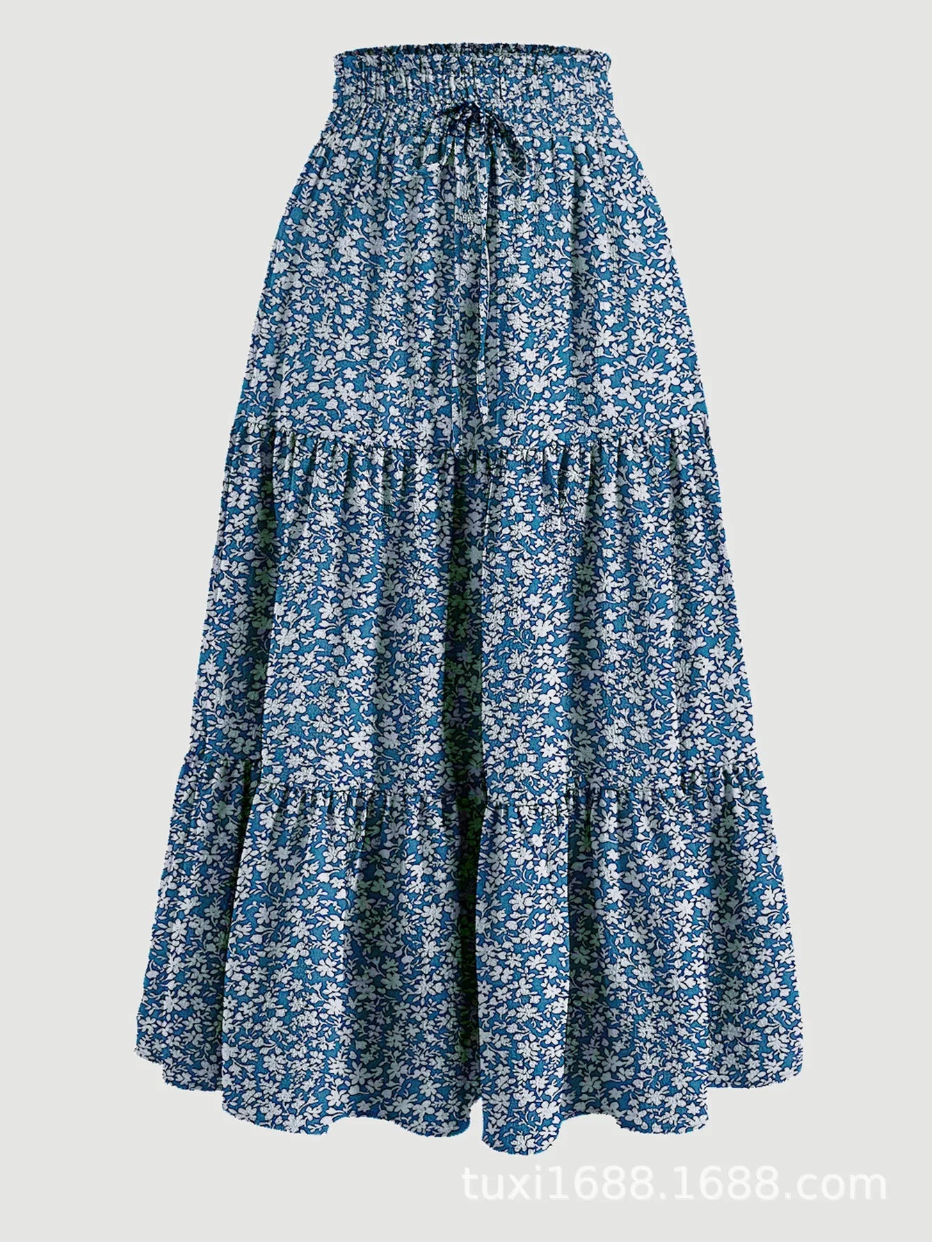 Long Skirts for Women Clothing Fashion Clothes Y2k Skirt Harajuku Bohemian Party Fairy Hotsweet Summer Bohemian Print Casual