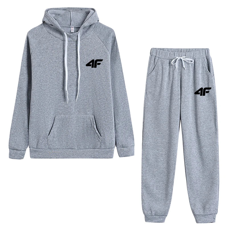 2025 Hot Sale Women Fashion Tracksuit Hoodies and Sweatpants High Quality Ladies Daily Casual Sports Jogging Suit Hooded Outfits