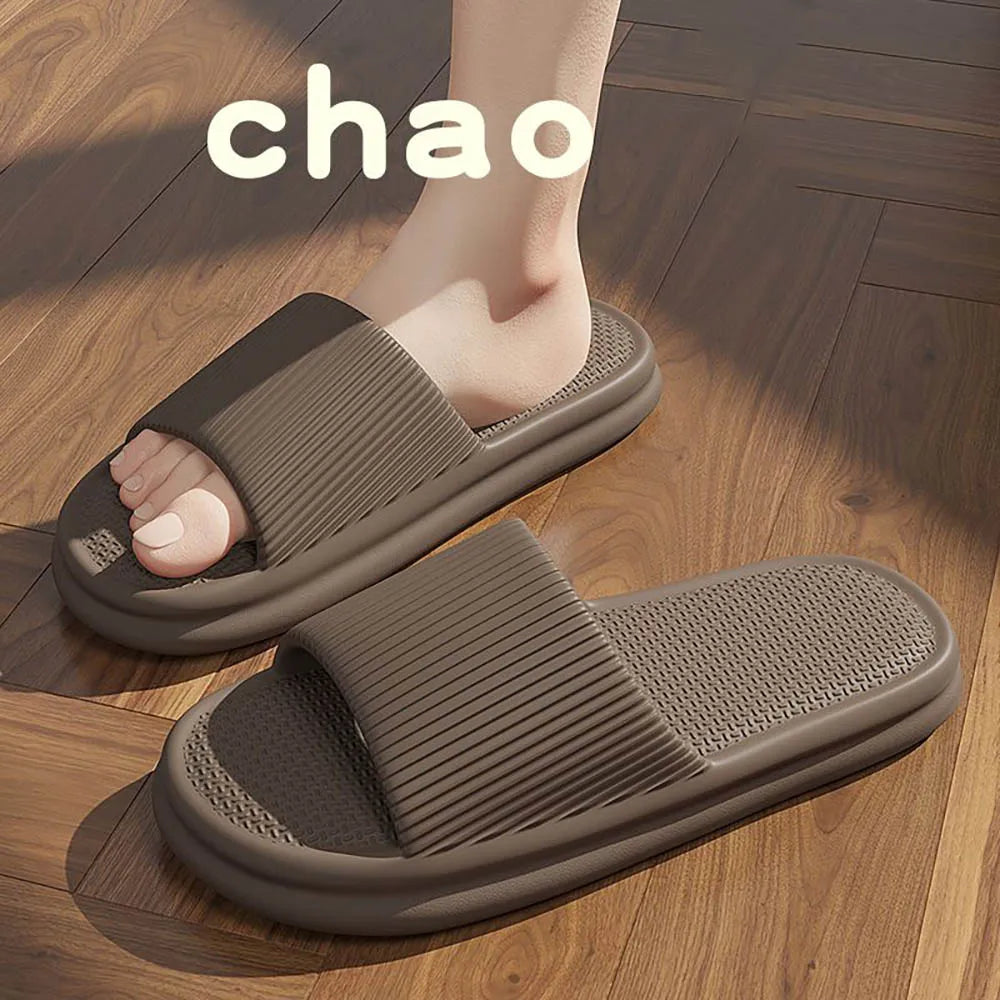 ZHIDA Cloud Slippers For Men Flip Flops Beach Sandals Male Slipper Bathroom Non-Slip Slides Men Women Slipper Indoor House Shoes