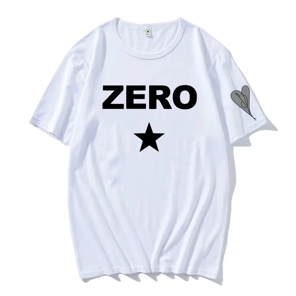 Zero Printing T-shirt The Smashing Pumpkins Rock Band Tshirts Hip Hop UnisexStreetwear Cotton Soft Men Women T Shirt Graphic Tee