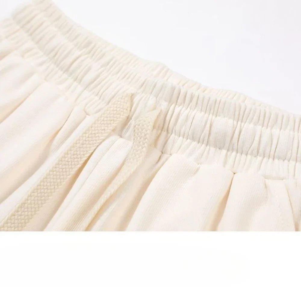 Men's and women's sports pants street dark print cross pants retro urban fashion