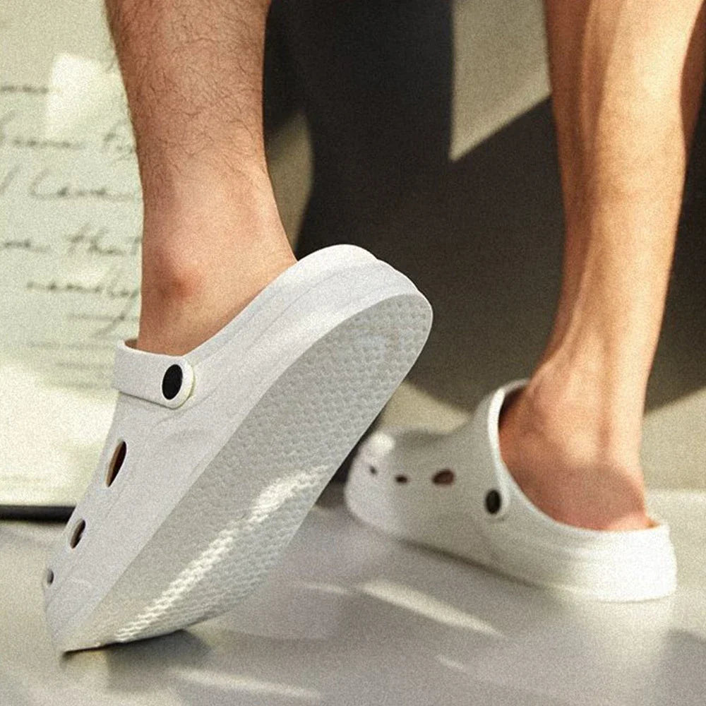 ZHIDA Fashion EVA Sandals Casual Comfortable Garden Beach Shoes Outdoor Indoor Unisex Slippers with Holes Woman's Slippers