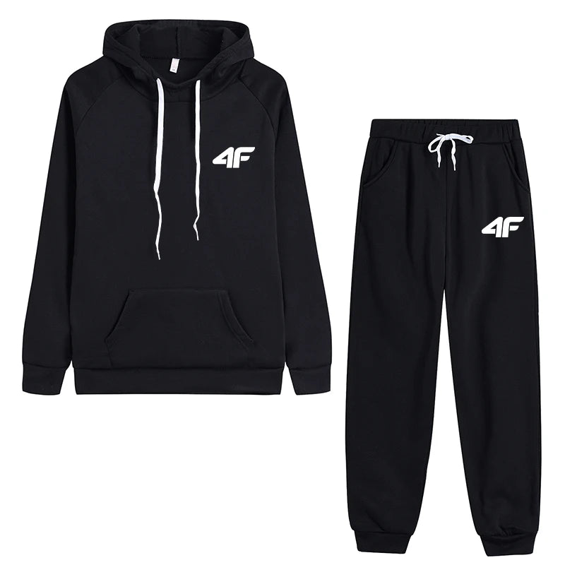 2025 Hot Sale Women Fashion Tracksuit Hoodies and Sweatpants High Quality Ladies Daily Casual Sports Jogging Suit Hooded Outfits