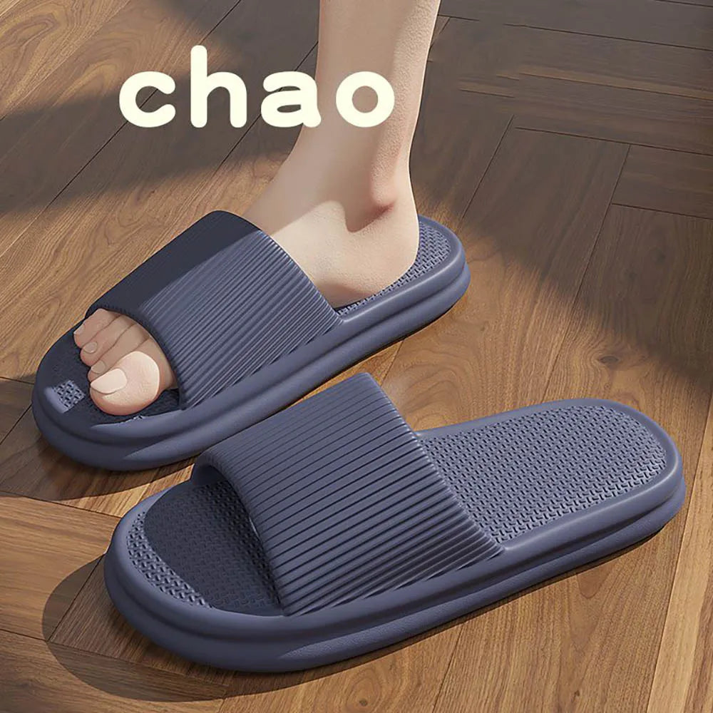 ZHIDA Cloud Slippers For Men Flip Flops Beach Sandals Male Slipper Bathroom Non-Slip Slides Men Women Slipper Indoor House Shoes