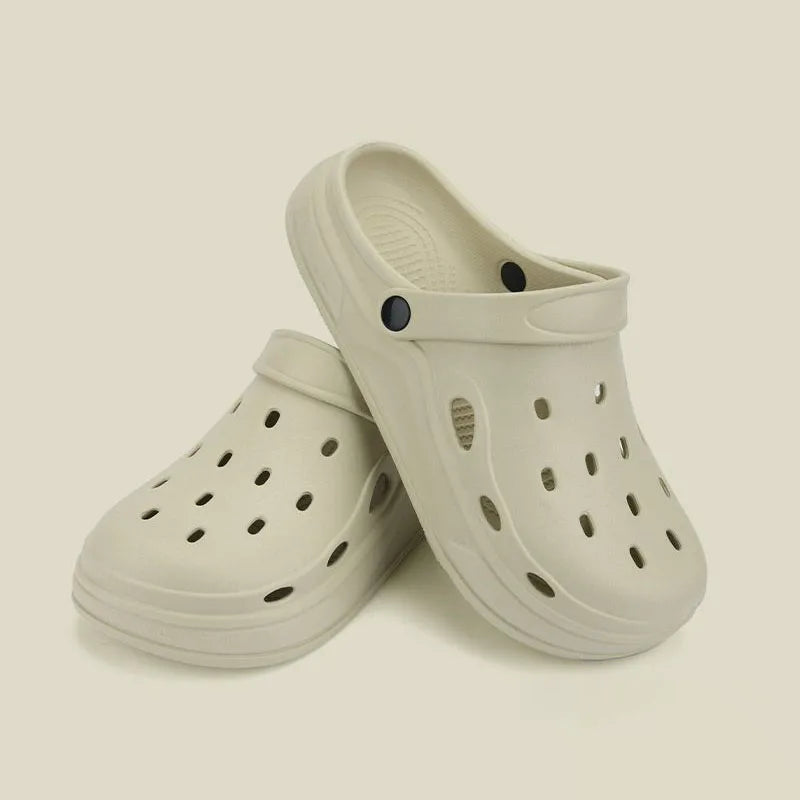 ZHIDA Fashion EVA Sandals Casual Comfortable Garden Beach Shoes Outdoor Indoor Unisex Slippers with Holes Woman's Slippers