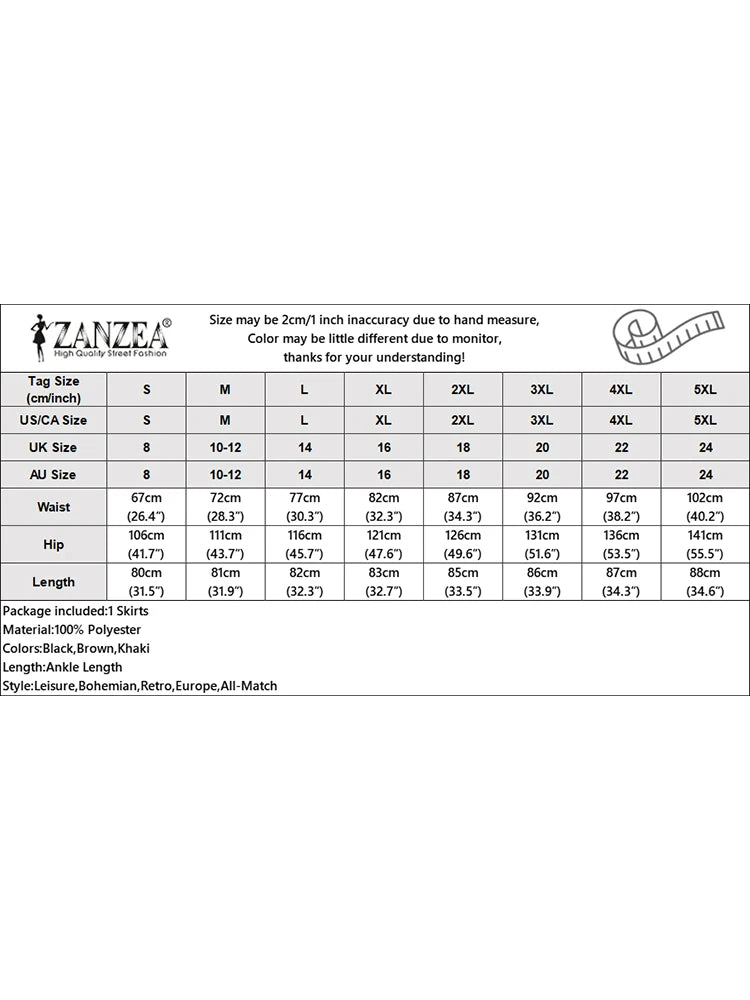 Women High Waist Work OL Skirts ZANZEA Sping Casual Solid Skirt Elegant A-line Party Faldas Saia Jupes Autumn Summer Sundress