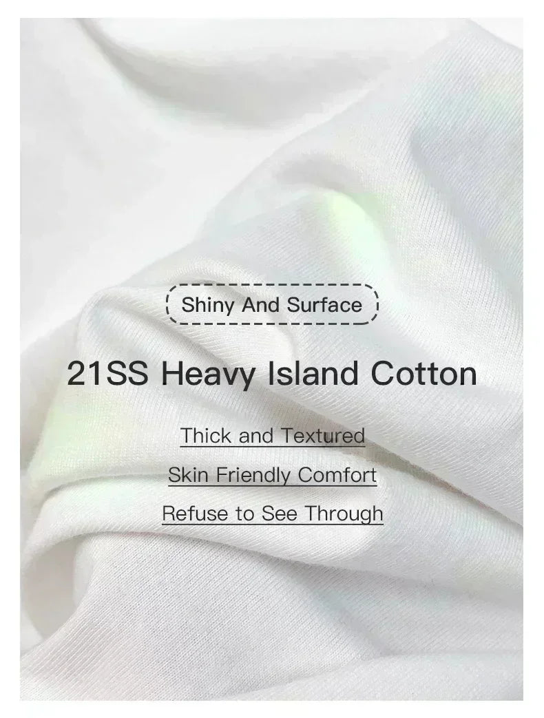 Japanese Koi Harajuku Illustration Pattern T-Shirt Men Summer Casual T Shirt Soft Fashion Short Sleeve Loose Cotton Sportswear