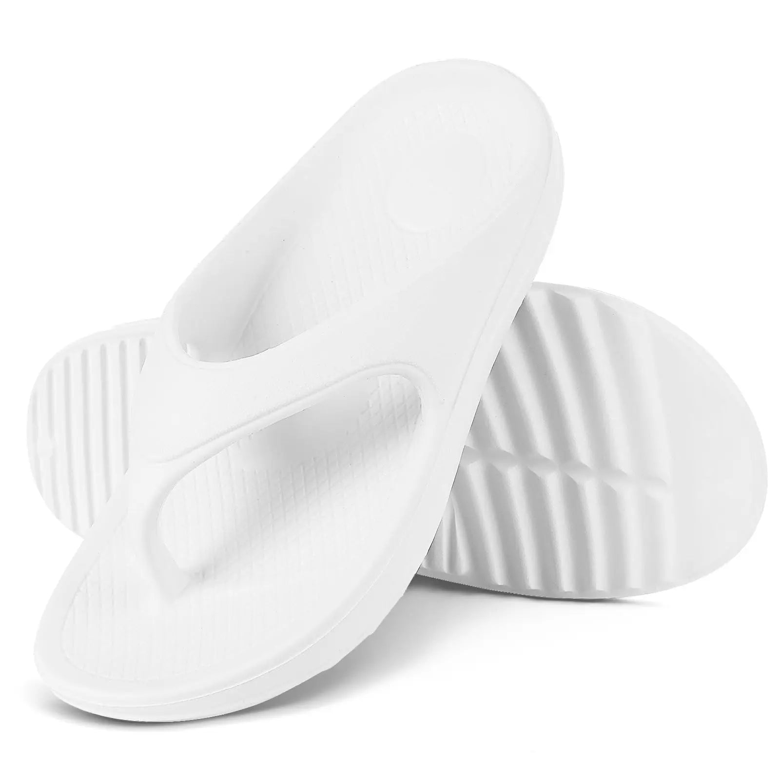 Evshine New Outdoor Orthopedic Flip-flops With Arch Support Non-slip Shower Slides Light Beach Sandals Women's Summer Slippers