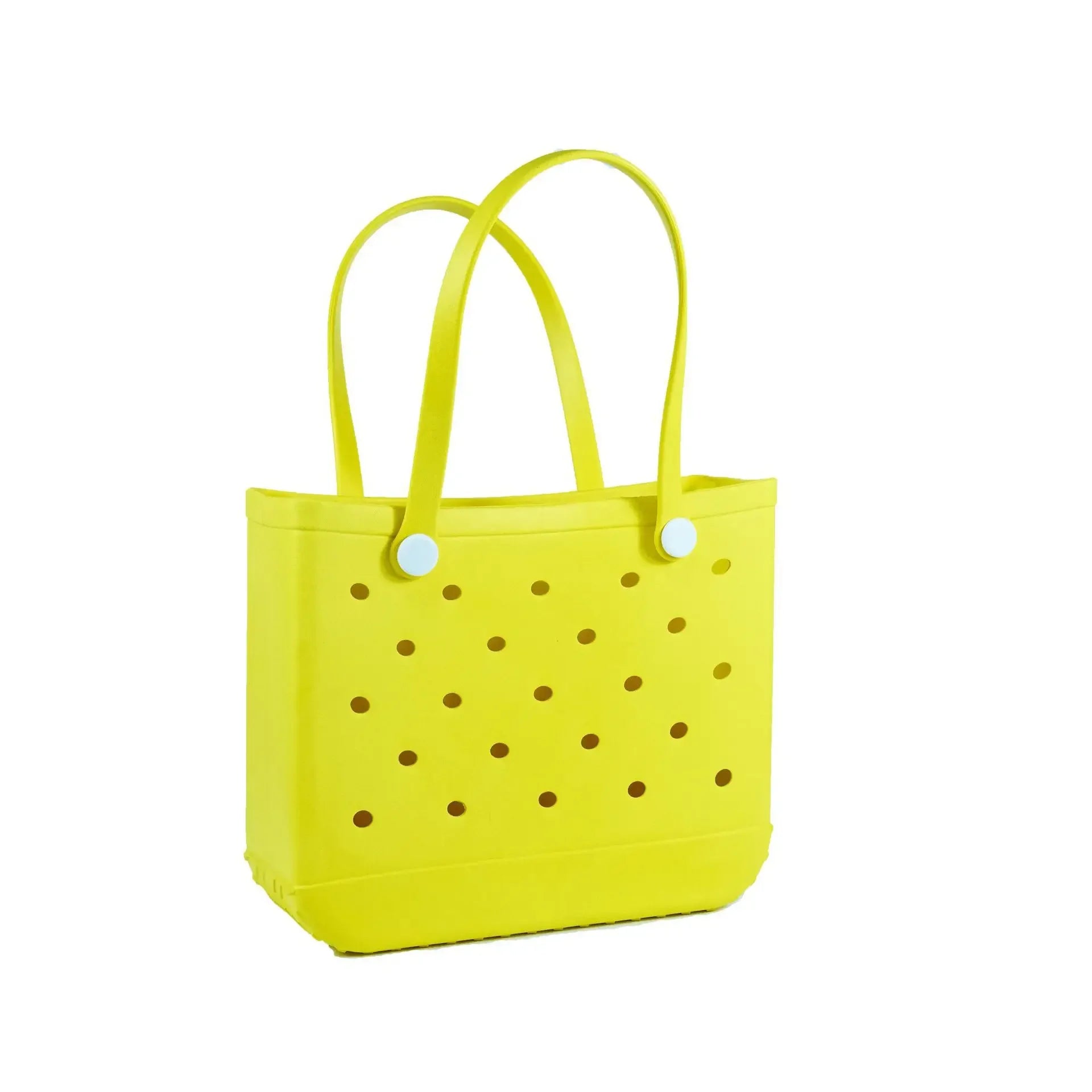 Beach bogg Bag Tote Silicone Basket Waterproof Travel Jelly Handbag Women Picnic Basket Multi-Purpose Croc Handbag Shopping Bags